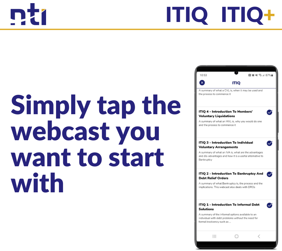 ITIQ Webcast